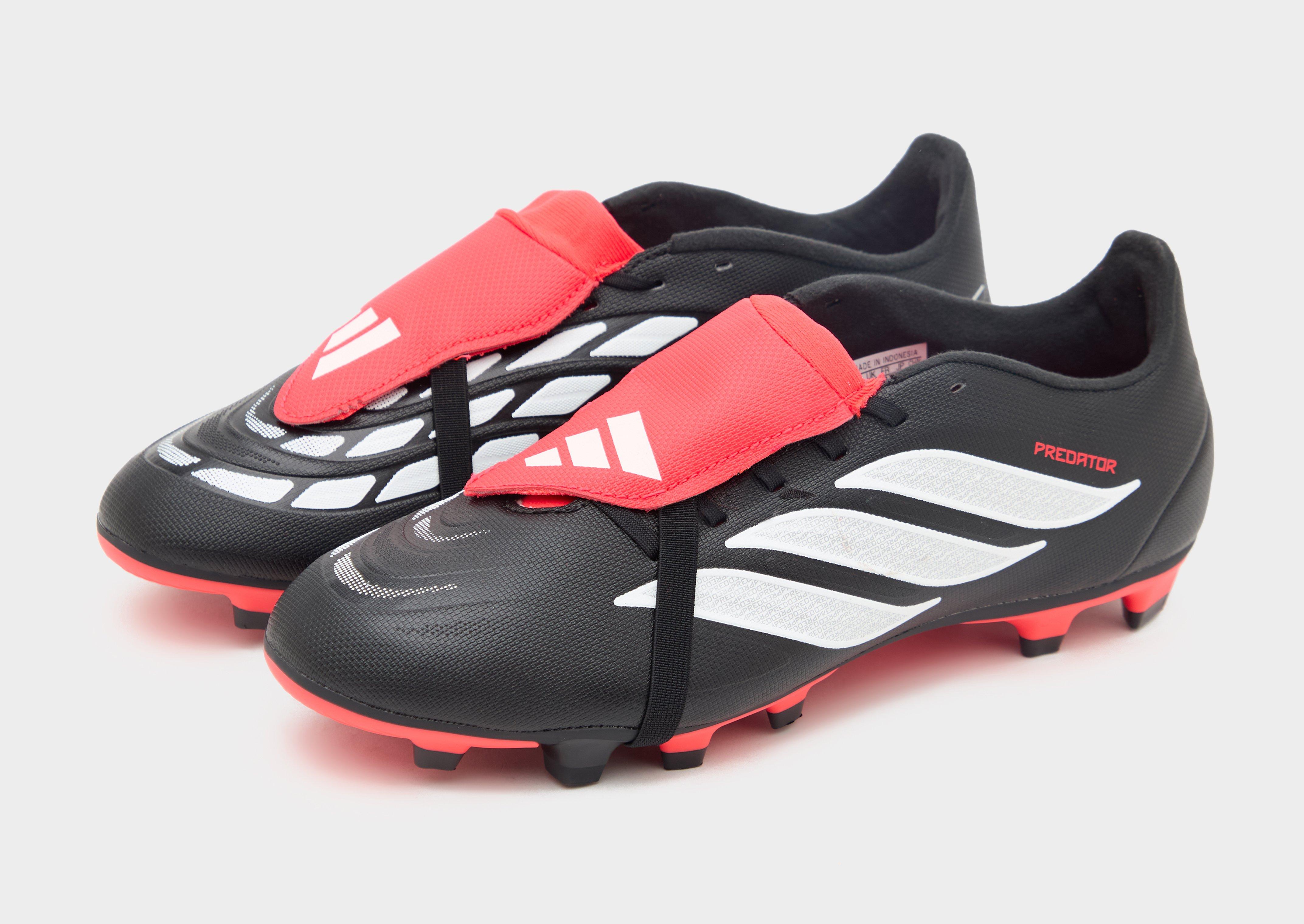 adidas Predator Club Fußballschuh, feste/gemischte Böden, umschlagbare Zunge