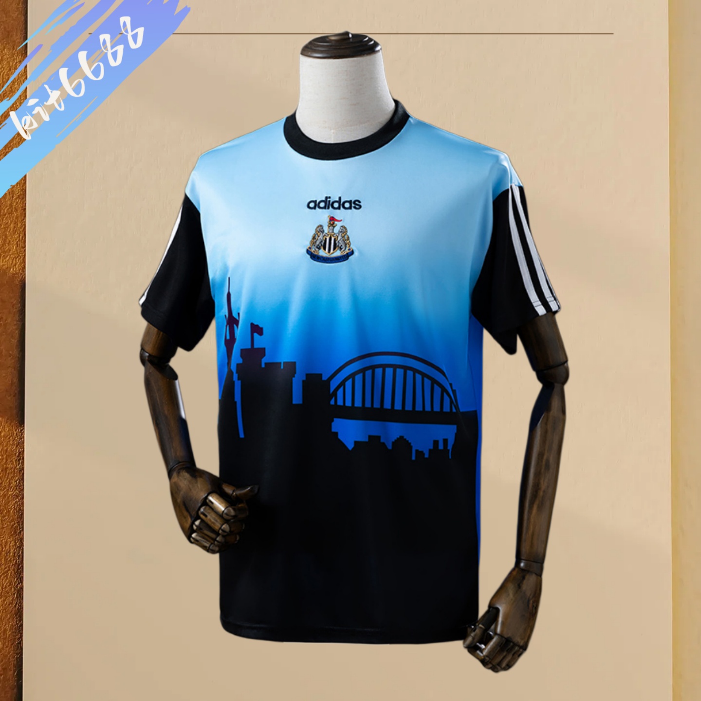 1996/1997 Newcastle United City Edition Retro Football Shirt