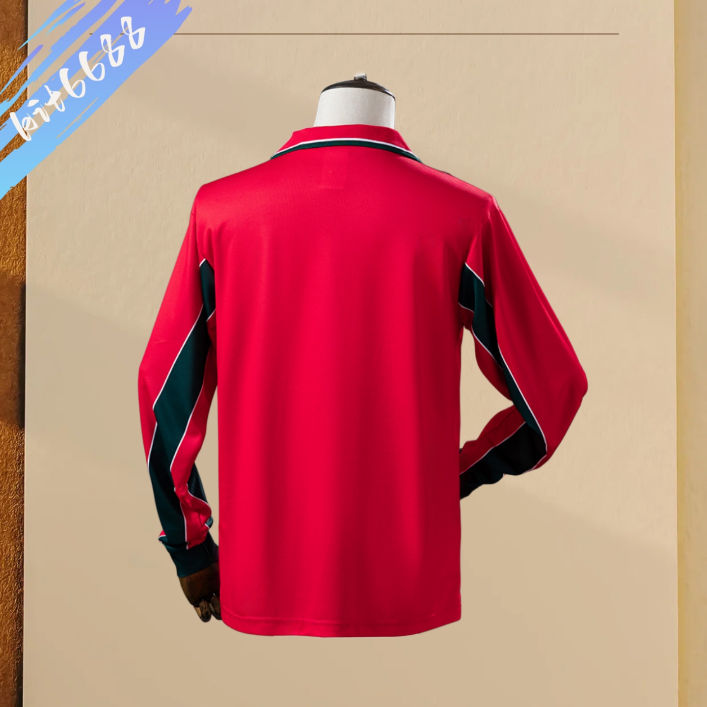 1998 Morocco Away Long Sleeve Retro Football Shirt