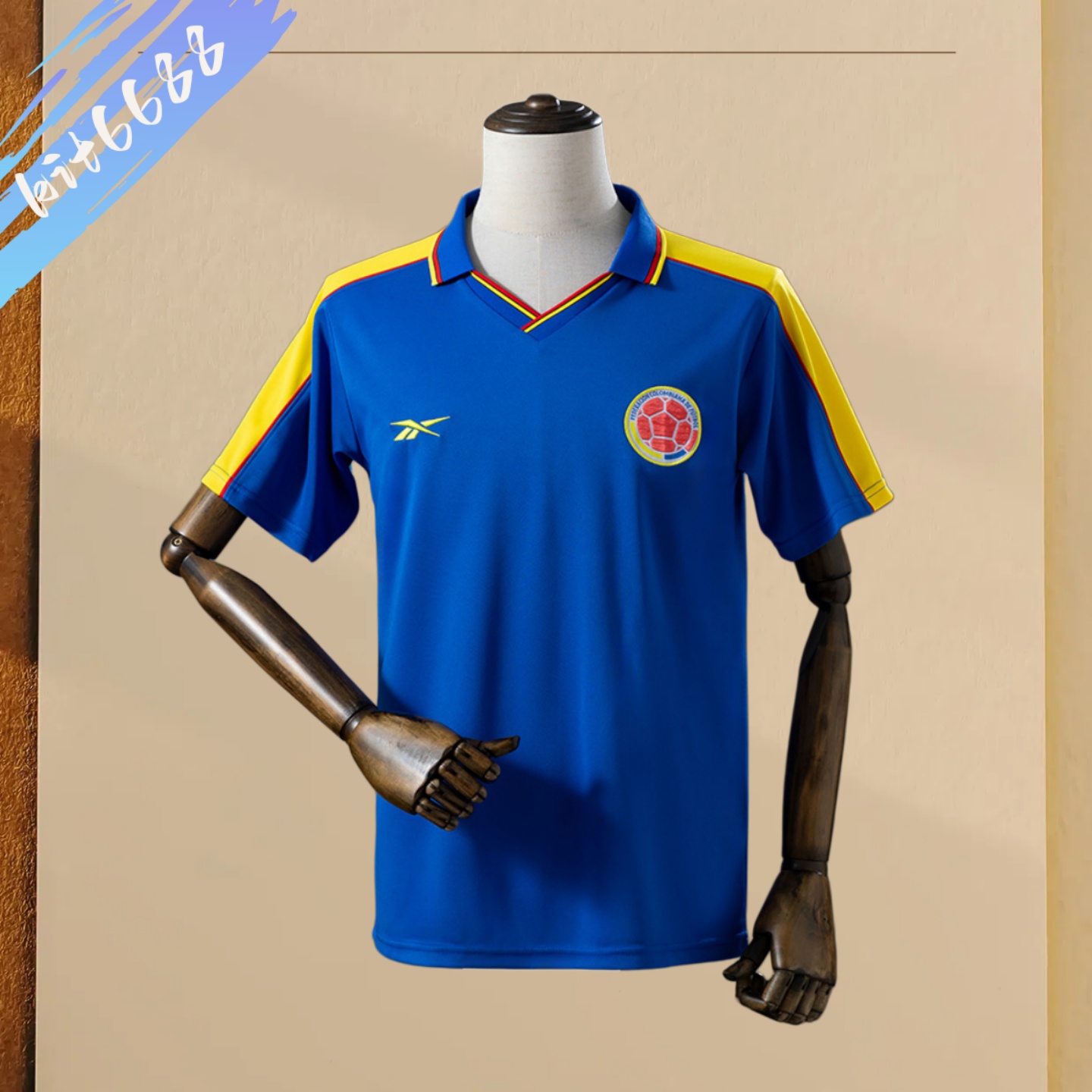 1998 Colombia Away Retro Football Shirt