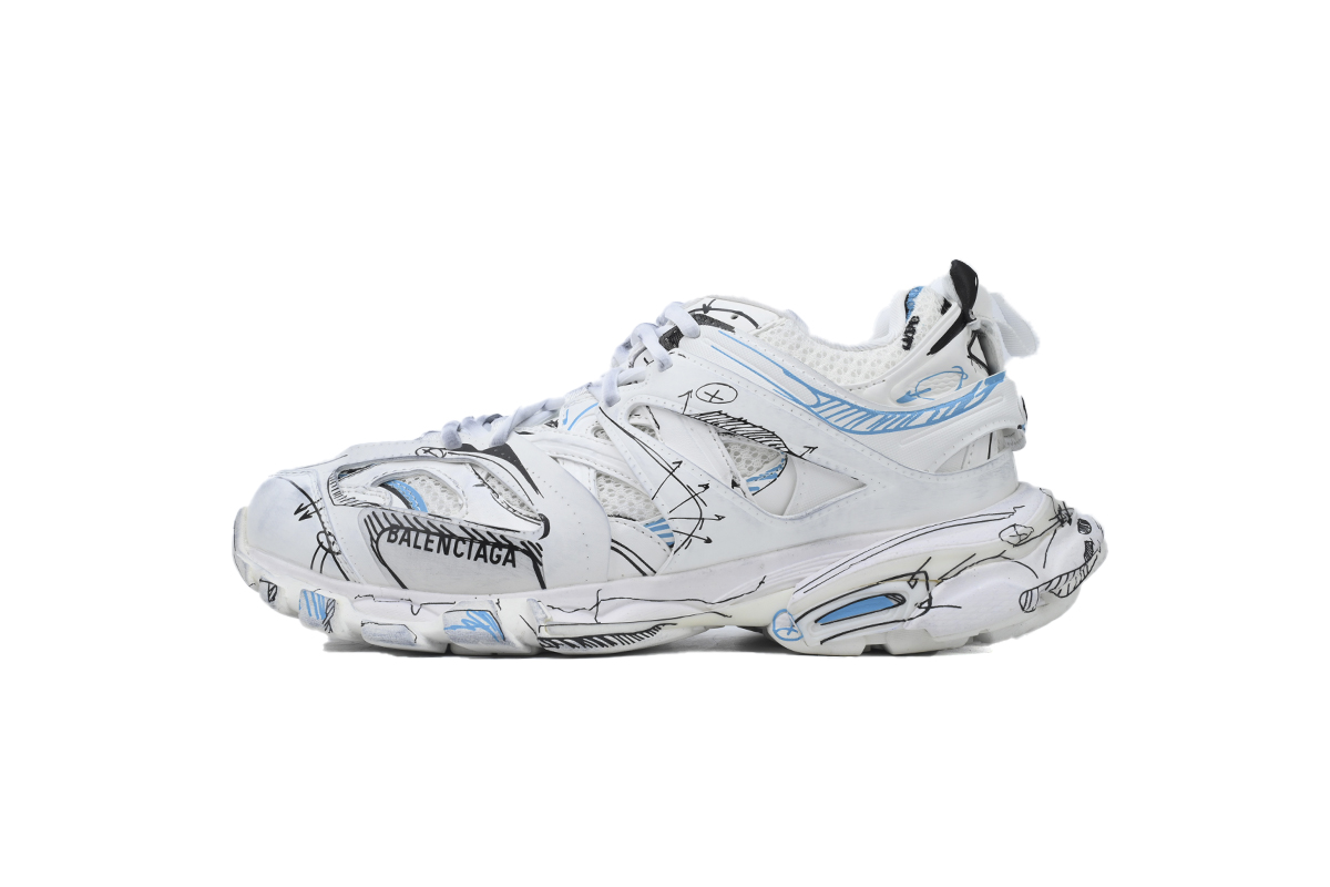 Balenciaga Track Sneaker 'White 542023 W3SRA 9014