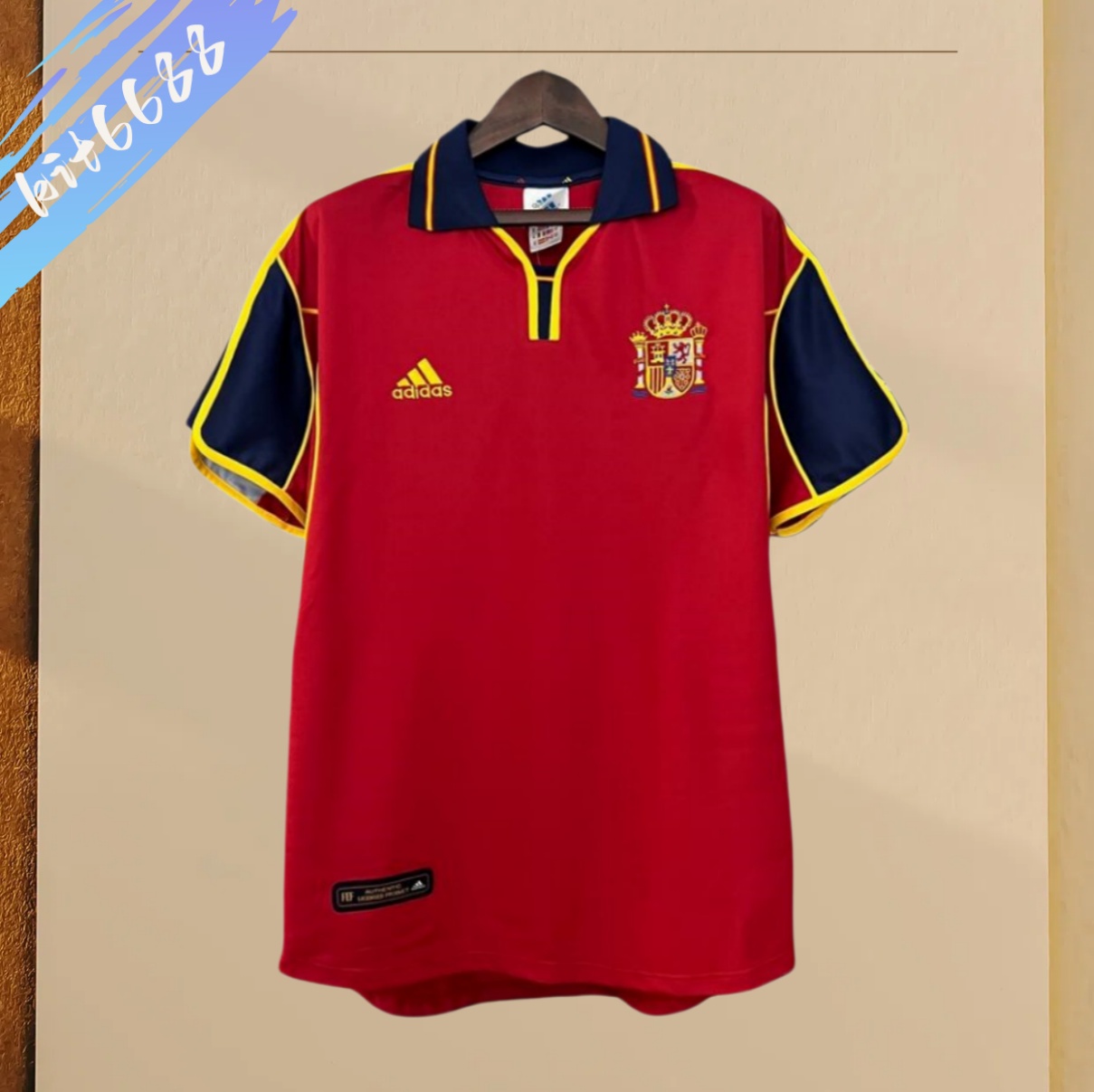 2000 Spain Home Retro Football Shirt