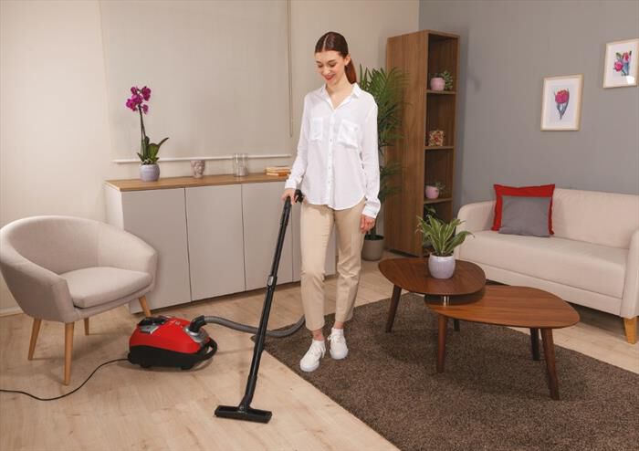 HOOVER - Aspirapolvere a bidone HE310HM 011-Rosso