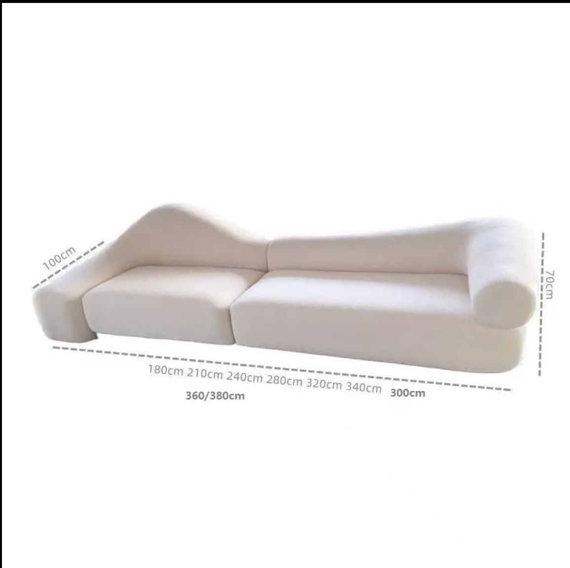 Sofá moderno nórdico barato, diseño en forma de L,