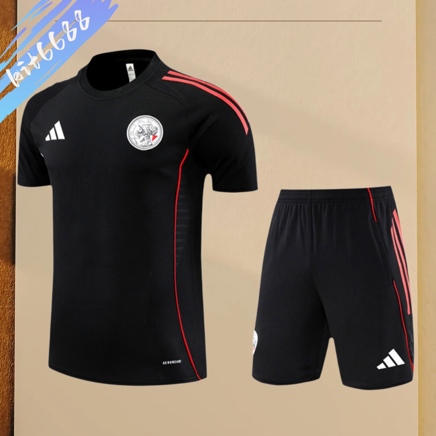 2025/2026 Ajax Kids Short-Sleeve Training Kits (Kids kit)