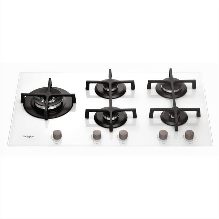 WHIRLPOOL - Piano cottura a gas ELEMENTS GOA 9523/WH 86cm-Bianco