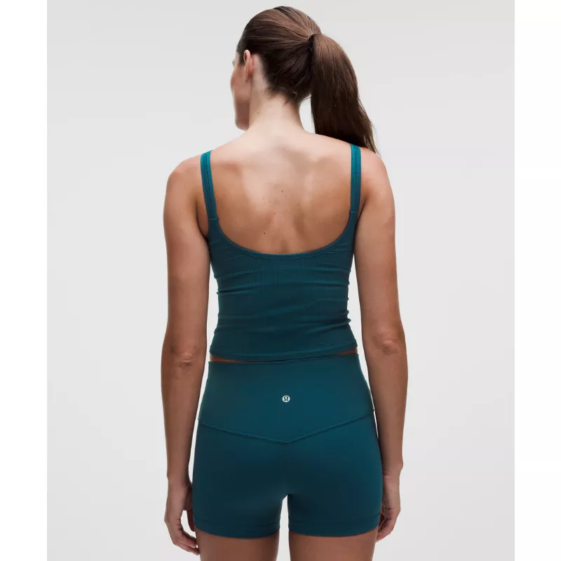 Ebb to Street Scoop-Neck Cropped Tank Top Light Support, B/C Cup