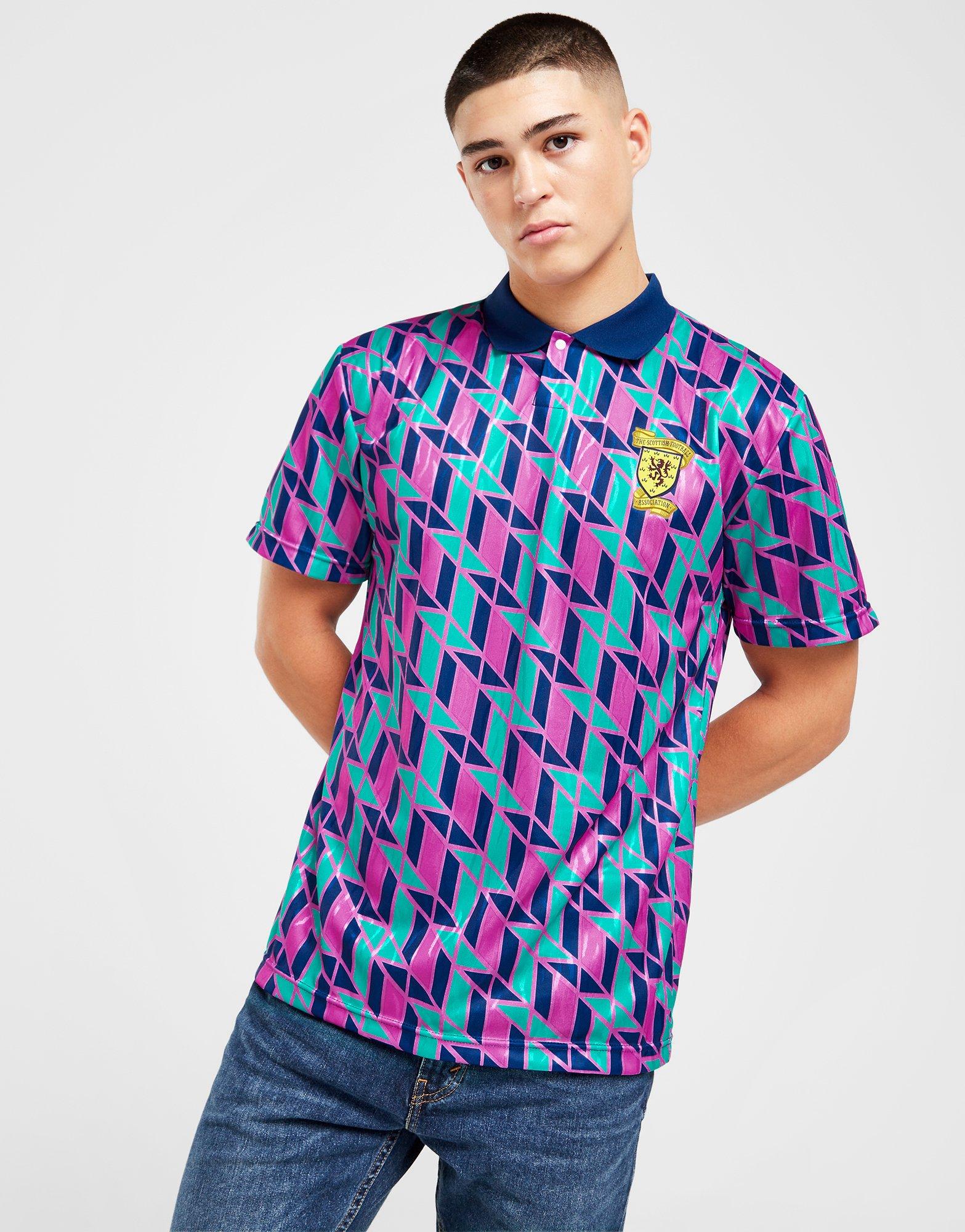 Score Draw Schottland '90 Fourth Retro Shirt