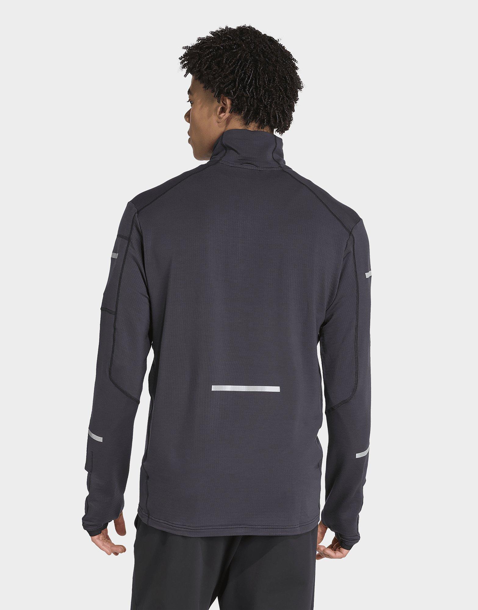 adidas Adi365 Running CLIMAWARM+ Laufshirt mit Reißverschluss bis zur Brust