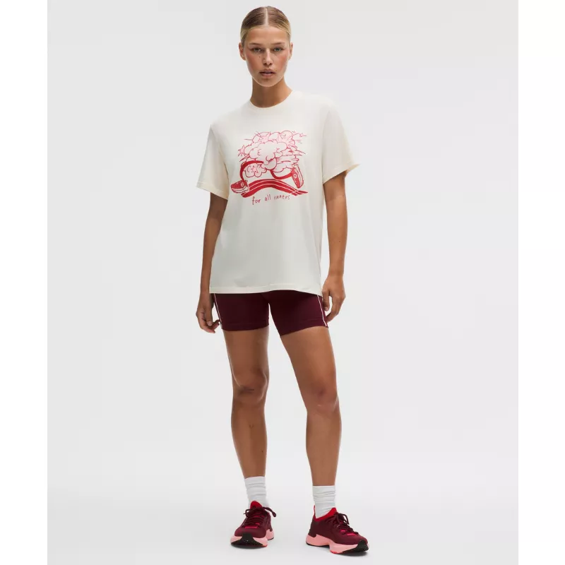 Jersey Training Short-Sleeve Shirt Run With Us