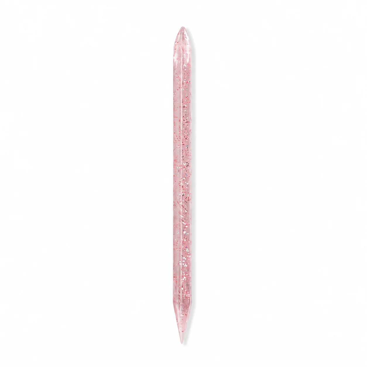 Pink Glitter Cuticle Stick for Professional Nail Care