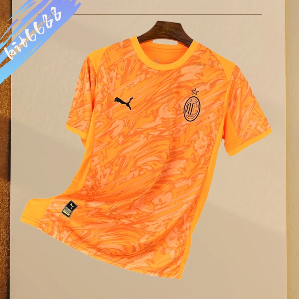 2025/2026 AC Milan Orange Goalkeeper Football Shirt (Fan Edition)