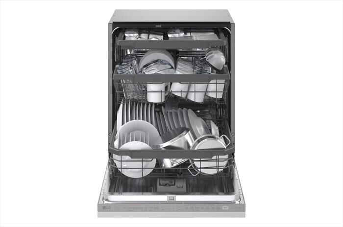 LG - QUADWASH DB375TXS-Noble Steel