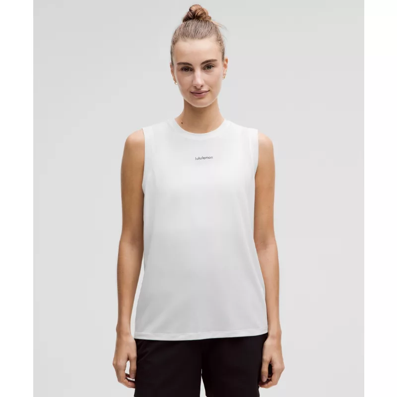 Jersey Training Muscle Tank Top Long Wordmark