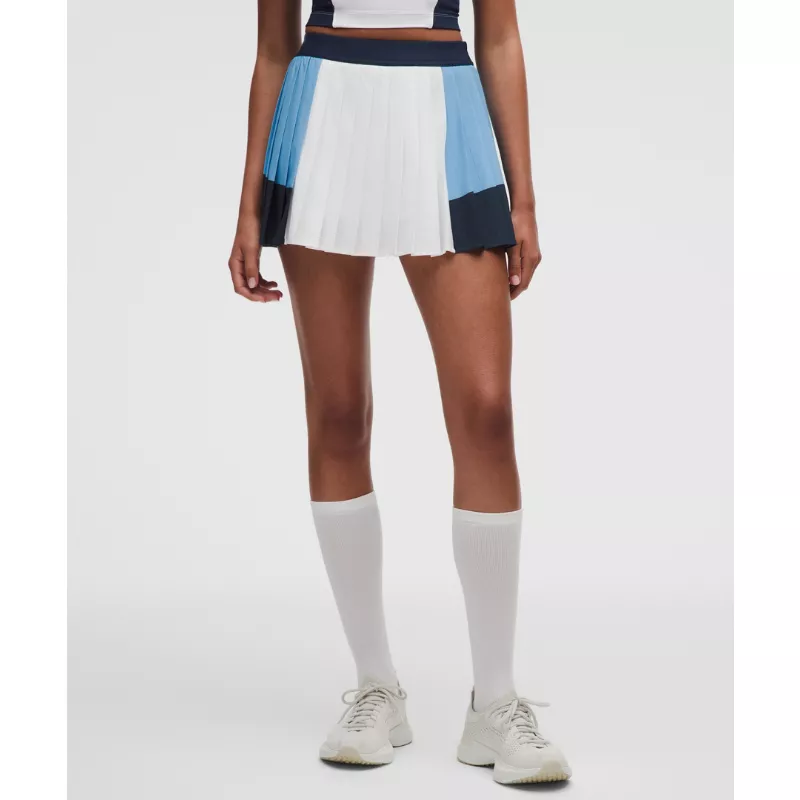 Court Champ Pleated High-Rise Tennis Skirt