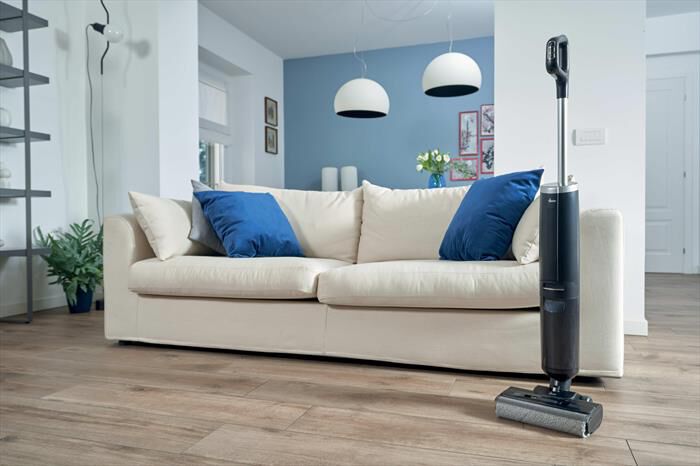 HOOVER - Scopa elettrica HW300 011-Nero, Argento