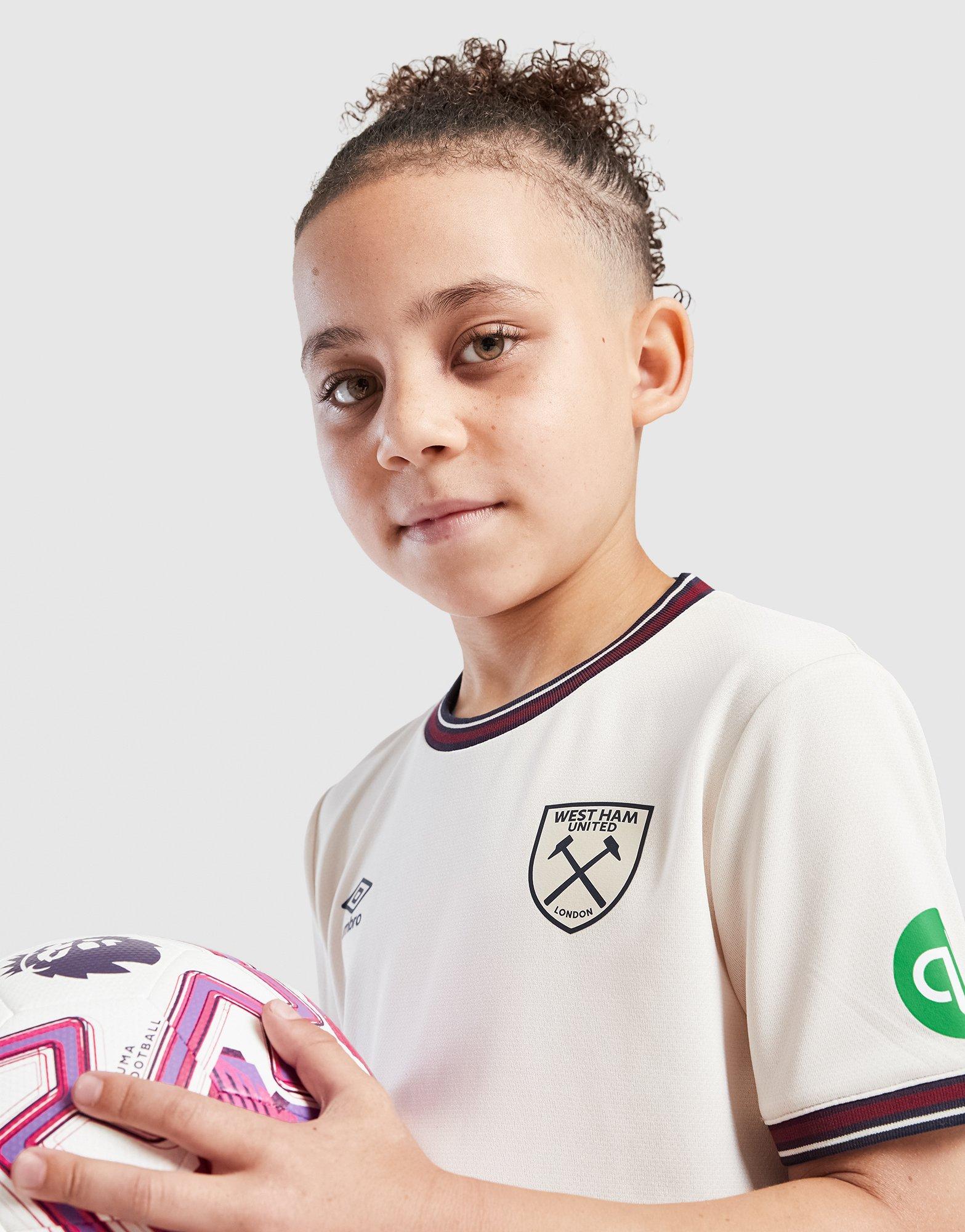 Umbro West Ham United FC 2025/26 Auswärts Trikotsatz Babys