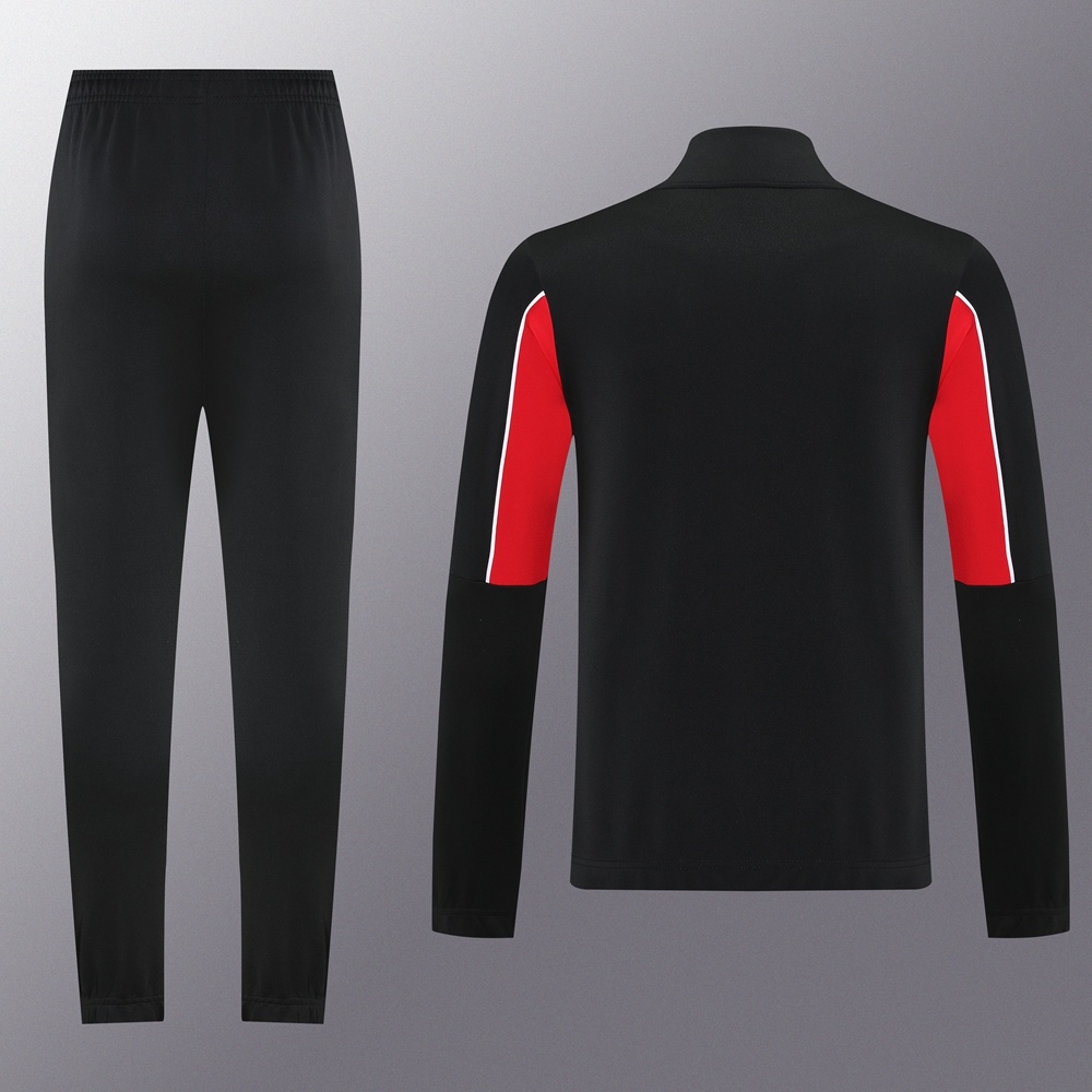 25/26  AC Milan Full Zipper Training Suit (Adult Set)