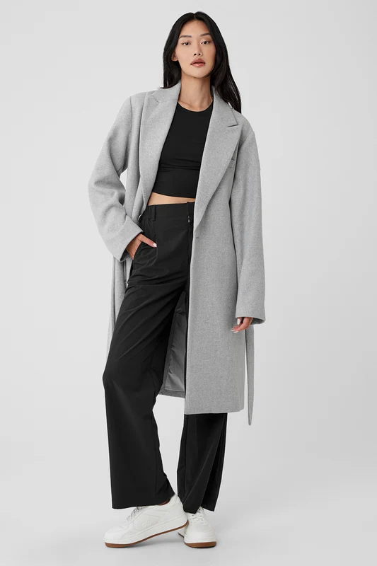 Wool Gameday Overcoat