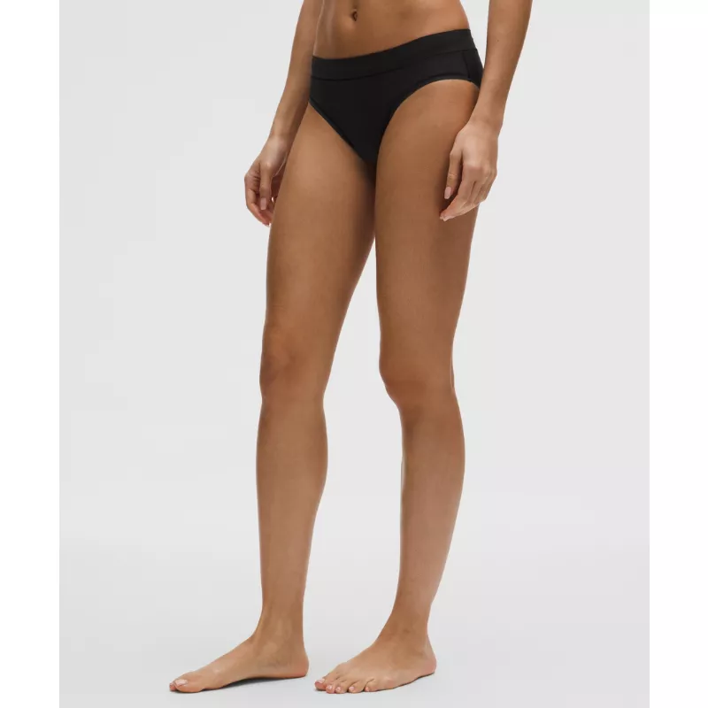 UnderEase Mid-Rise Bikini Underwear 3 Pack
