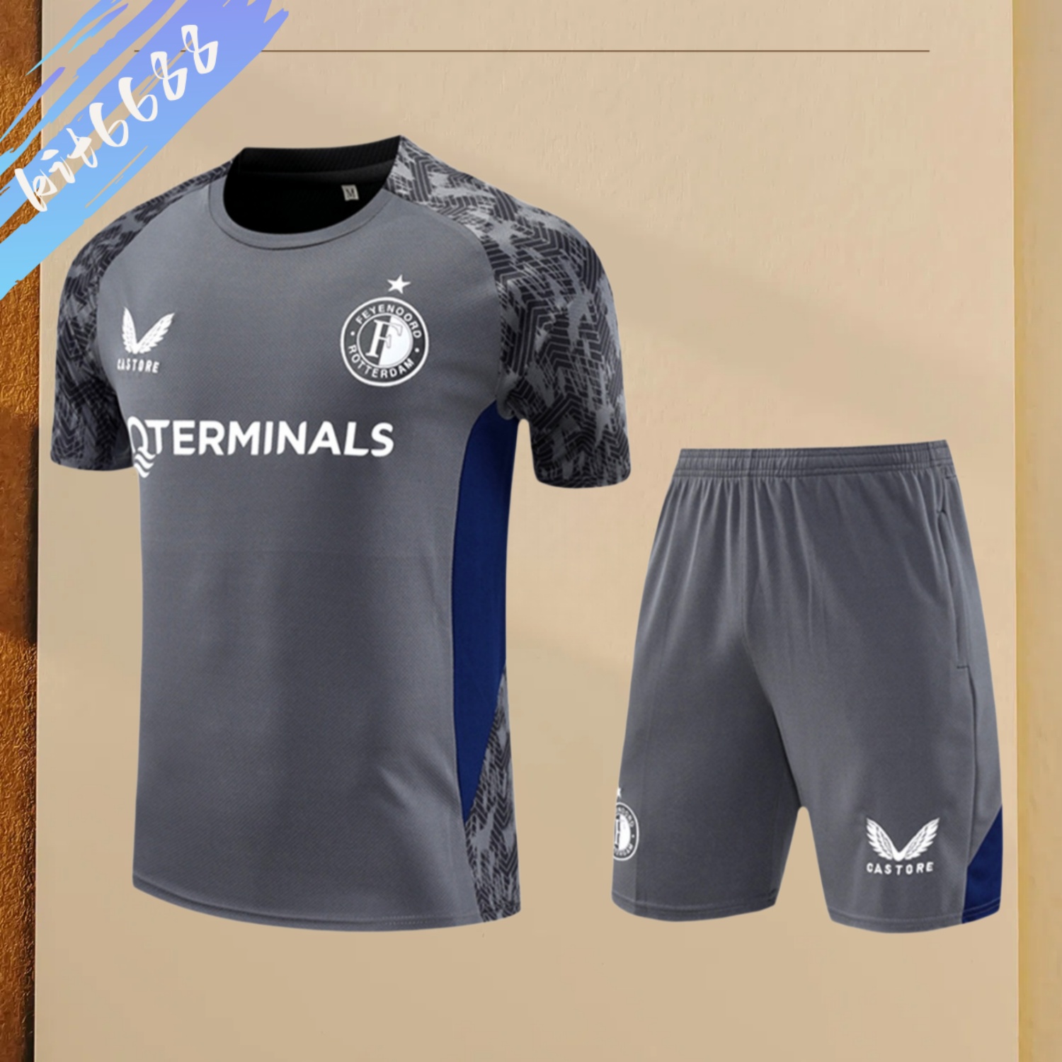 2025/2026 Feyenoord Short Sleeve Training Kit (Kids Kit)