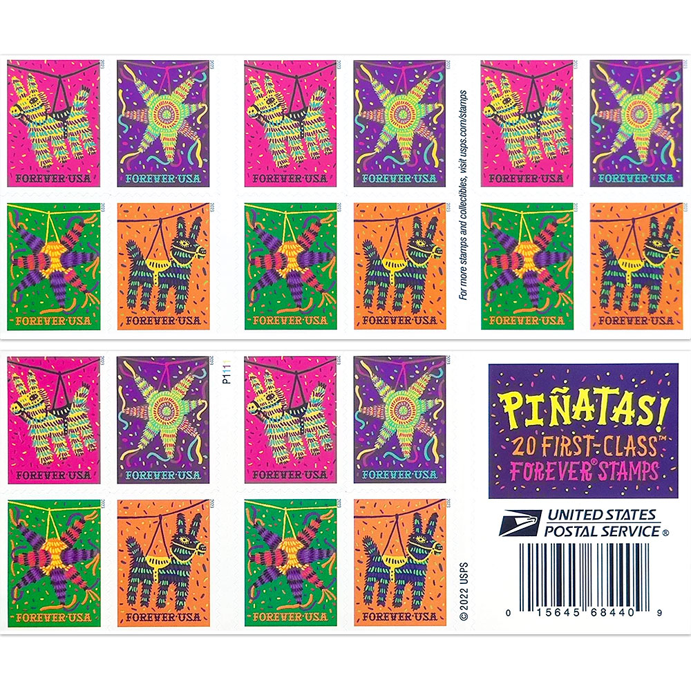 🎁[US Free Shipping]100PCS- Pinatas Booklet Block of Four