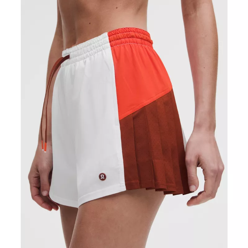 Court Champ Side-Pleat High-Rise Tennis Short 3