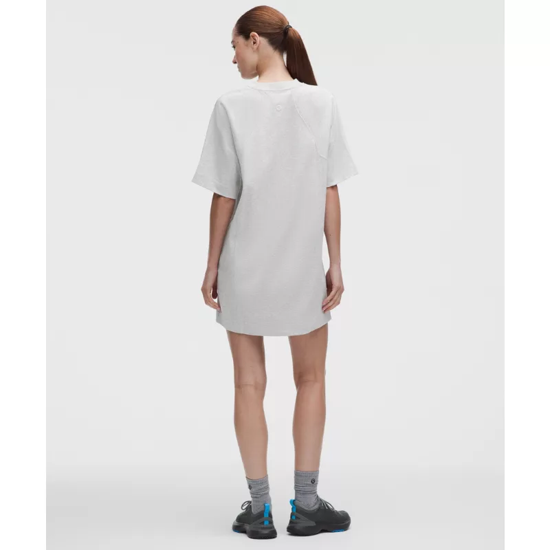 Scuba Cotton Jersey T-Shirt Dress