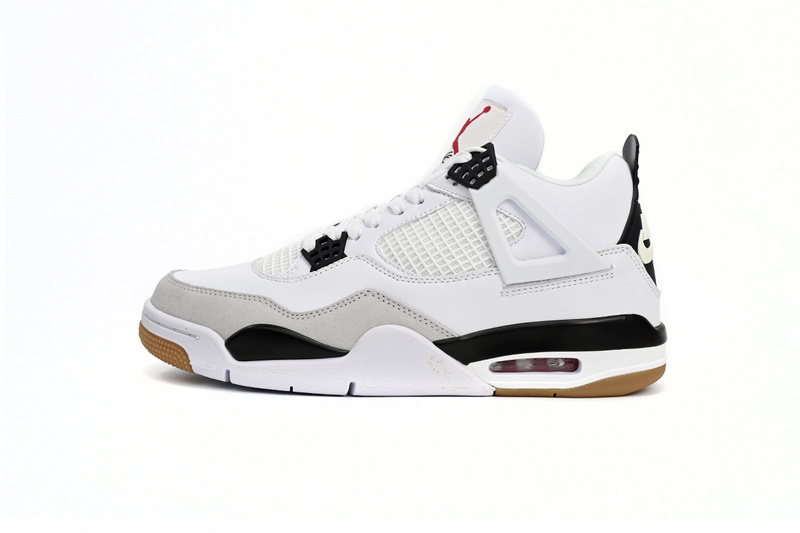 Nike SB x Air Jordan 4 White Black