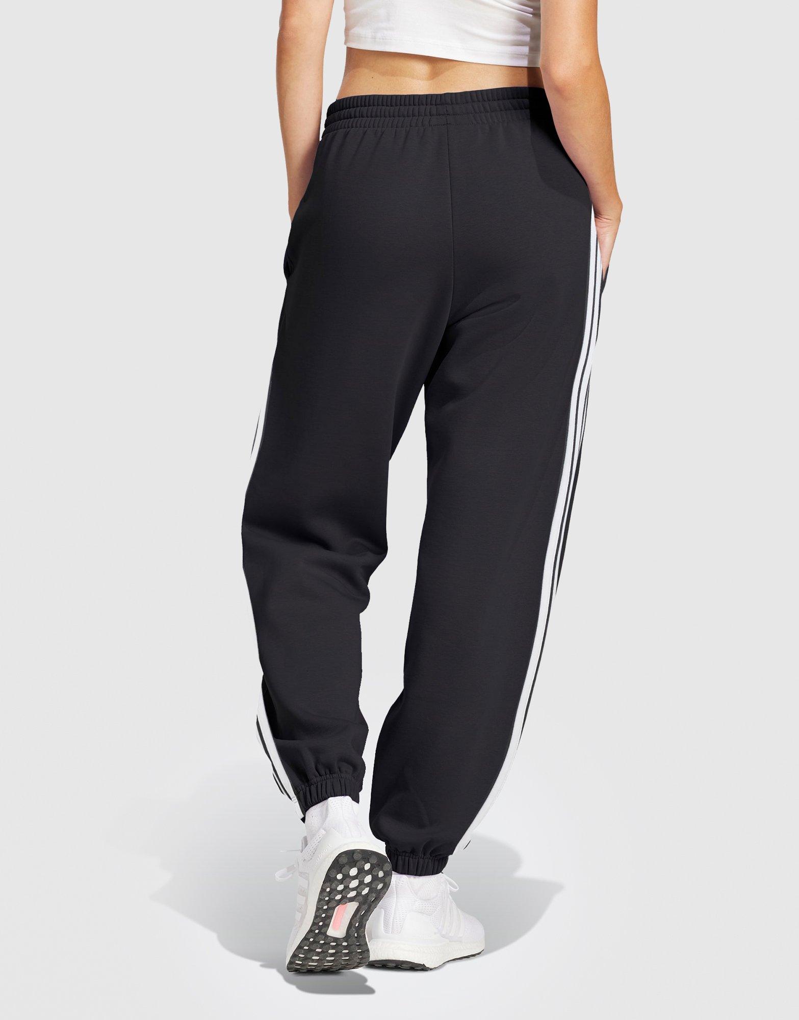 adidas Essentials 3-Streifen French Terry Cuffed Hose