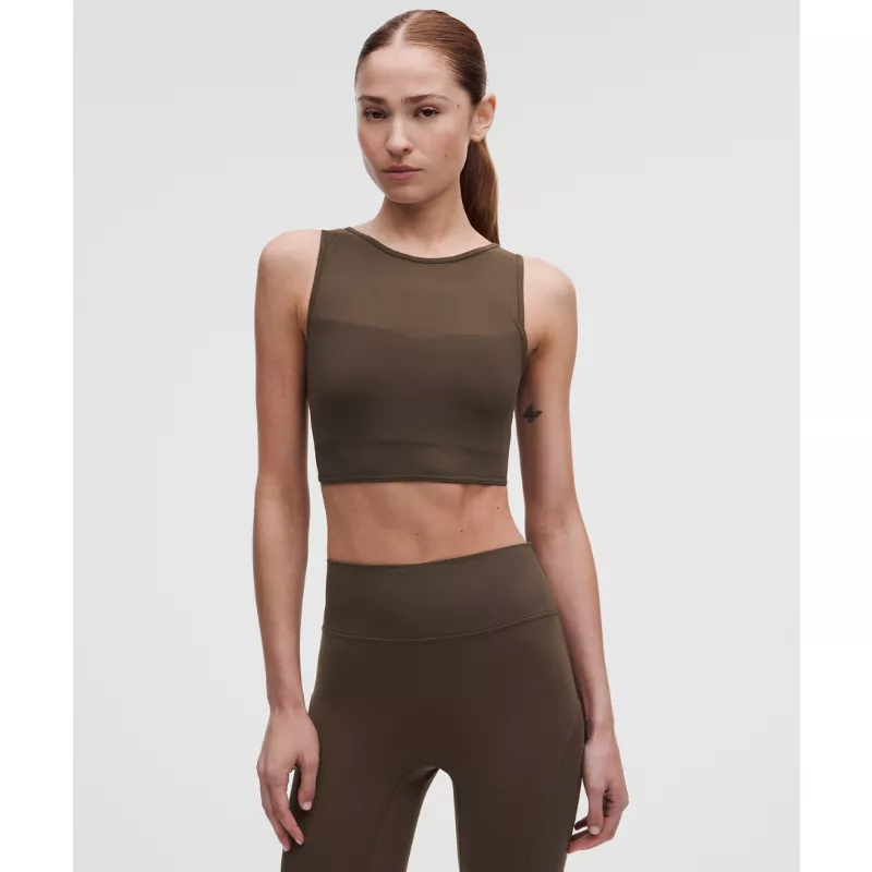 Bend This Mesh Bandeau and V-Neck Bra Light Support, A–C Cups
