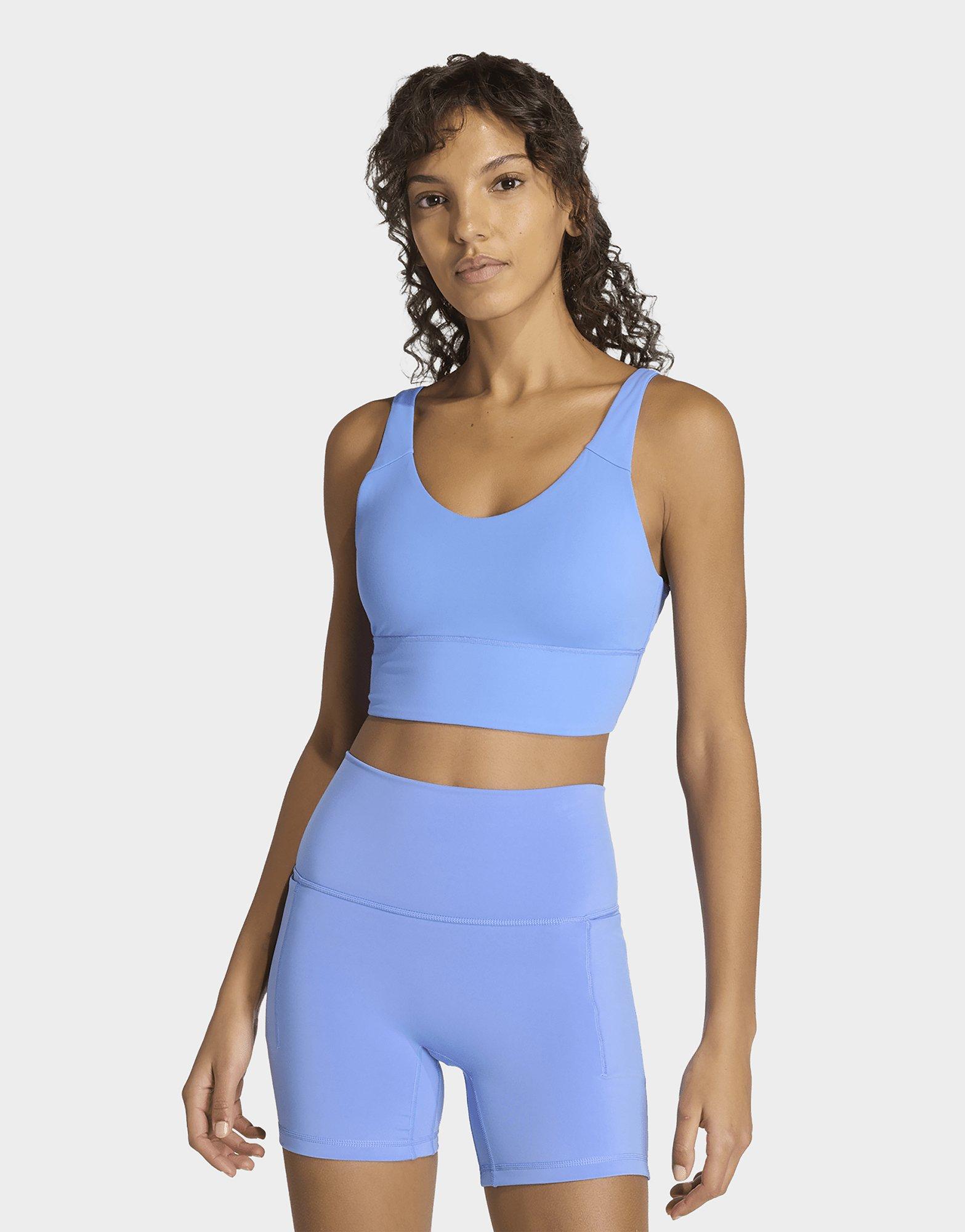 adidas 3-Streifen Studio All Me Light Support BH