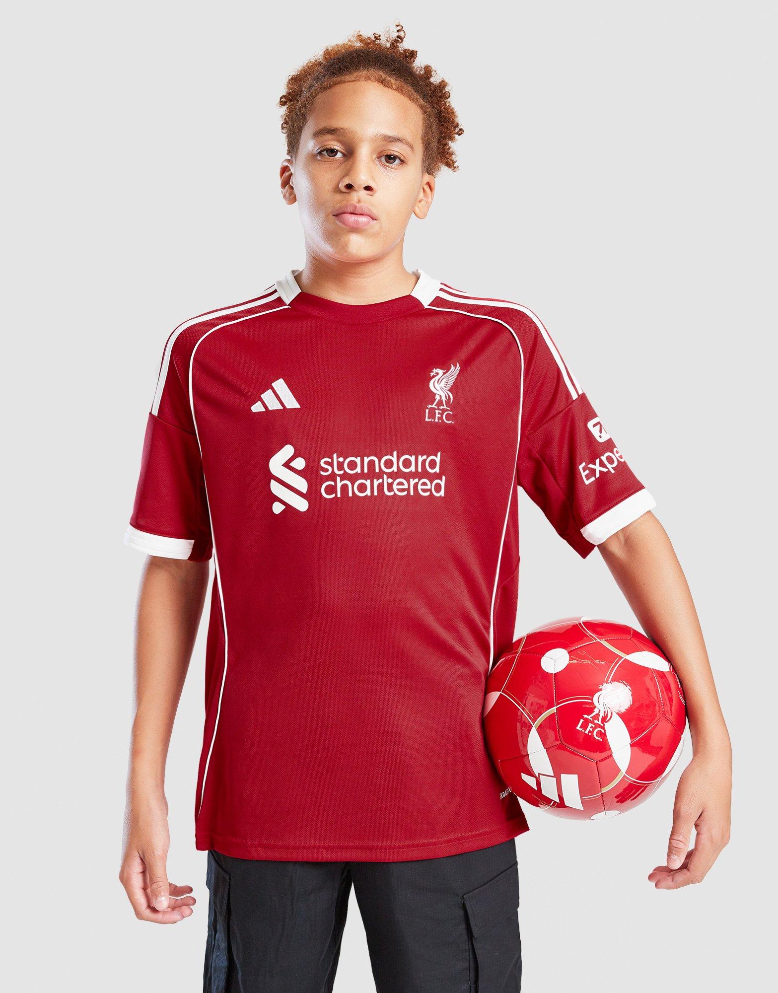 adidas Liverpool FC 2025/26 Salah #11 Heim Shirt Kinder