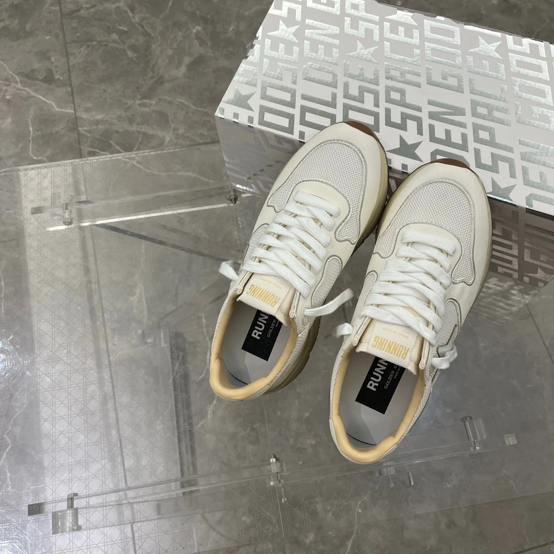 Golden Goose Running Sole Genuine Leather Running Shoes