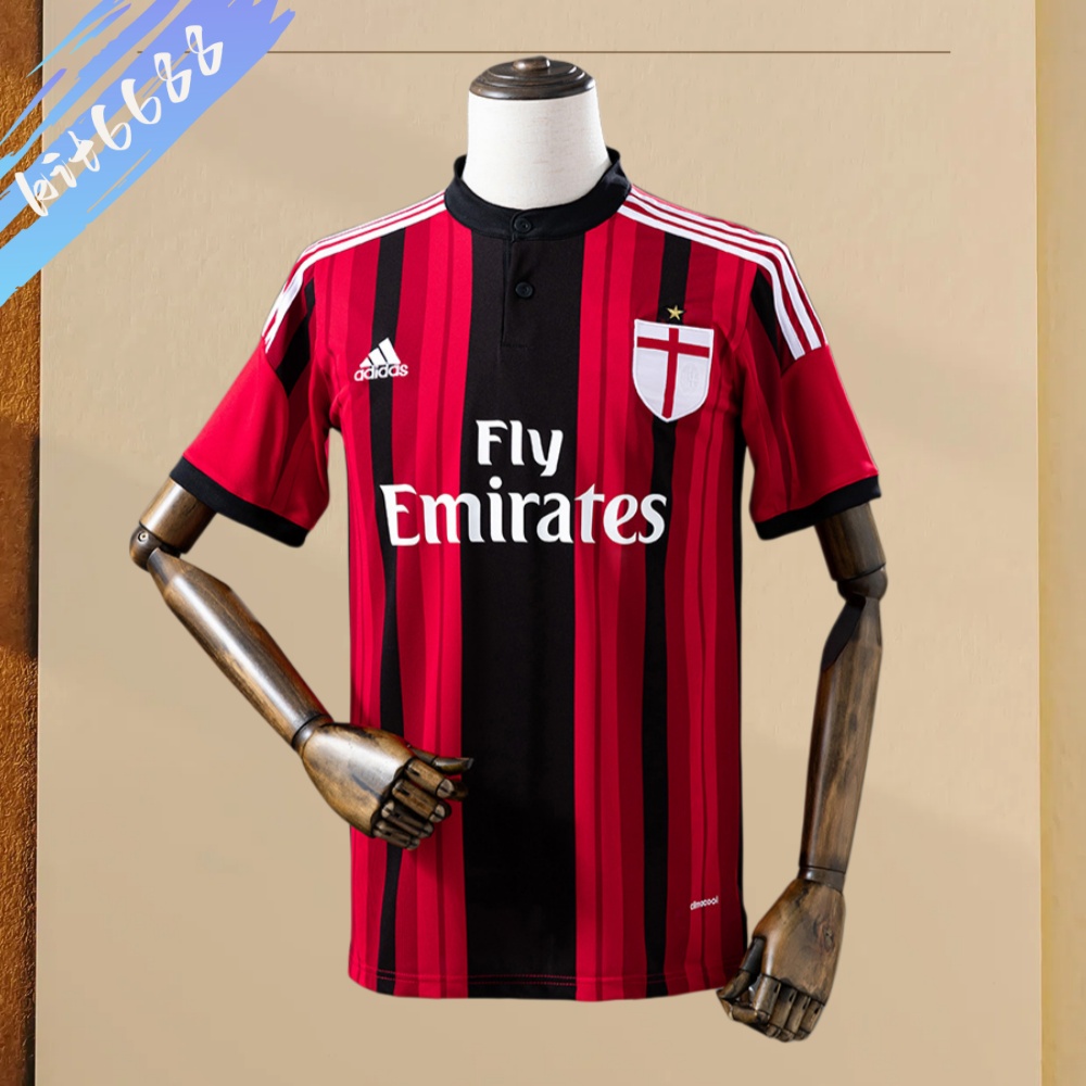 2014/2015 AC Milan Home Retro Football Shirt (Fan Edition)