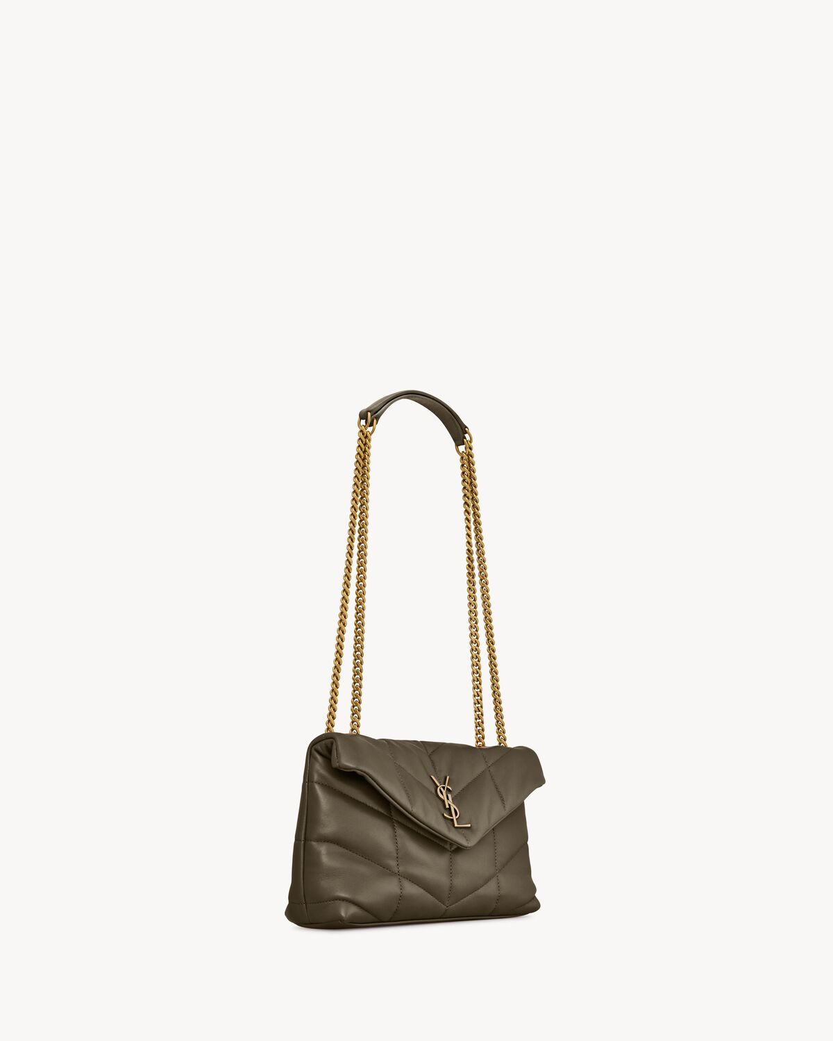 Toy puffer in nappa leather LIGHT MUSK