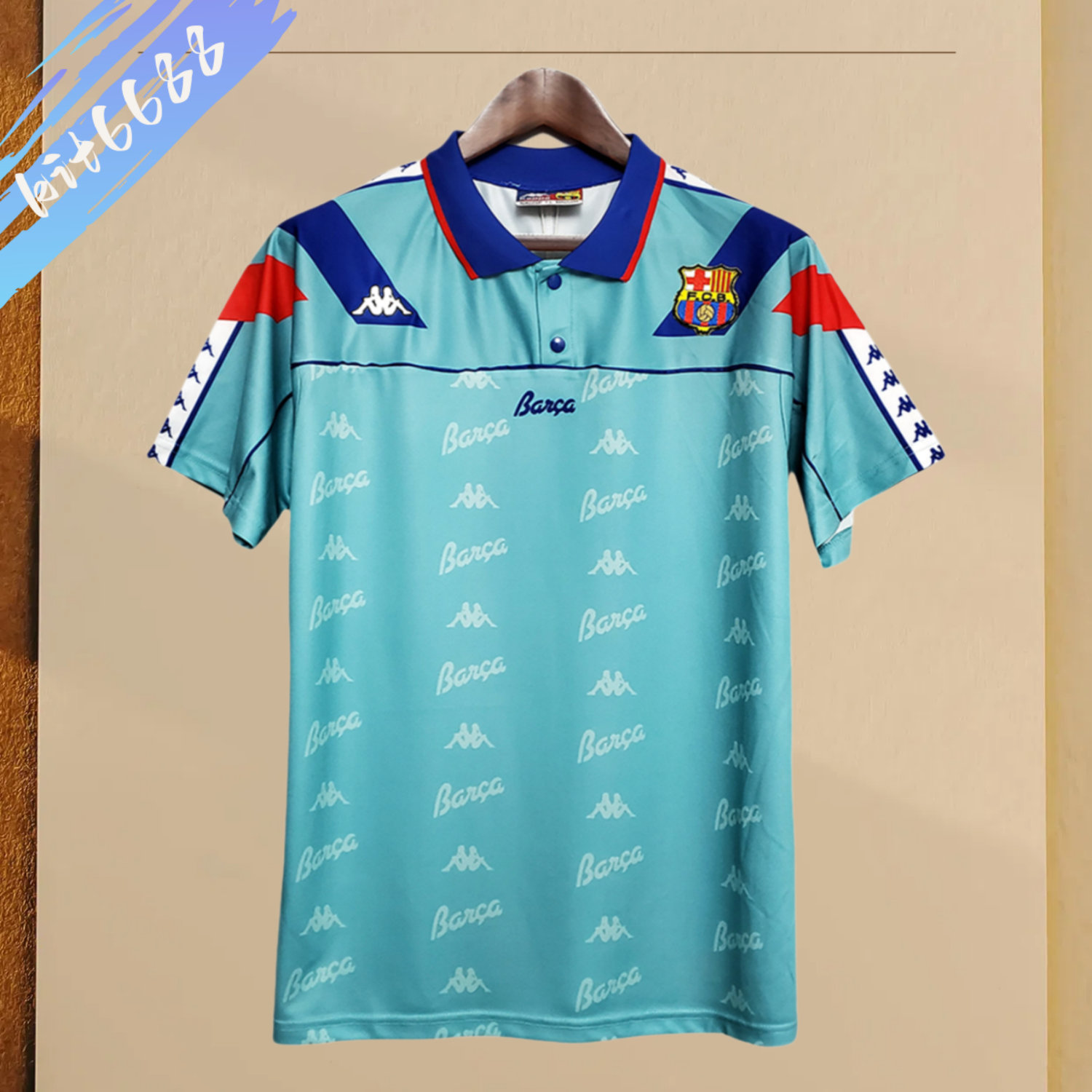 1992/1995 Barcelona Away Retro Football Shirt