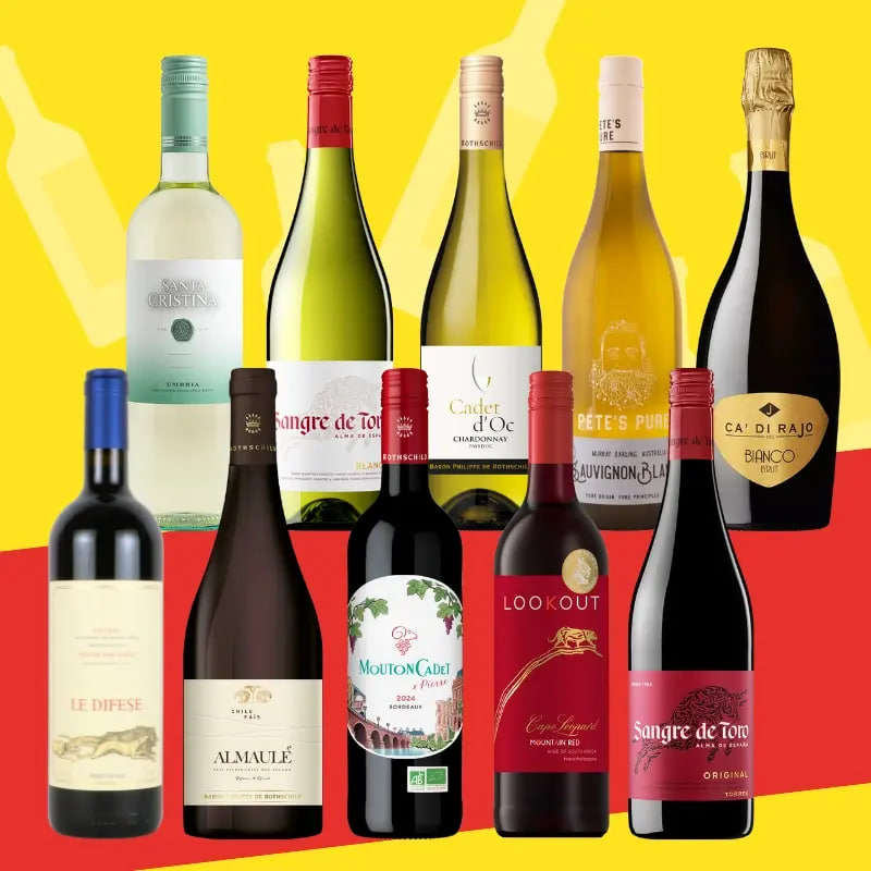 高評価イタリアワインが入った！クリアランスセットA ミックス10本 [750ml x 10]