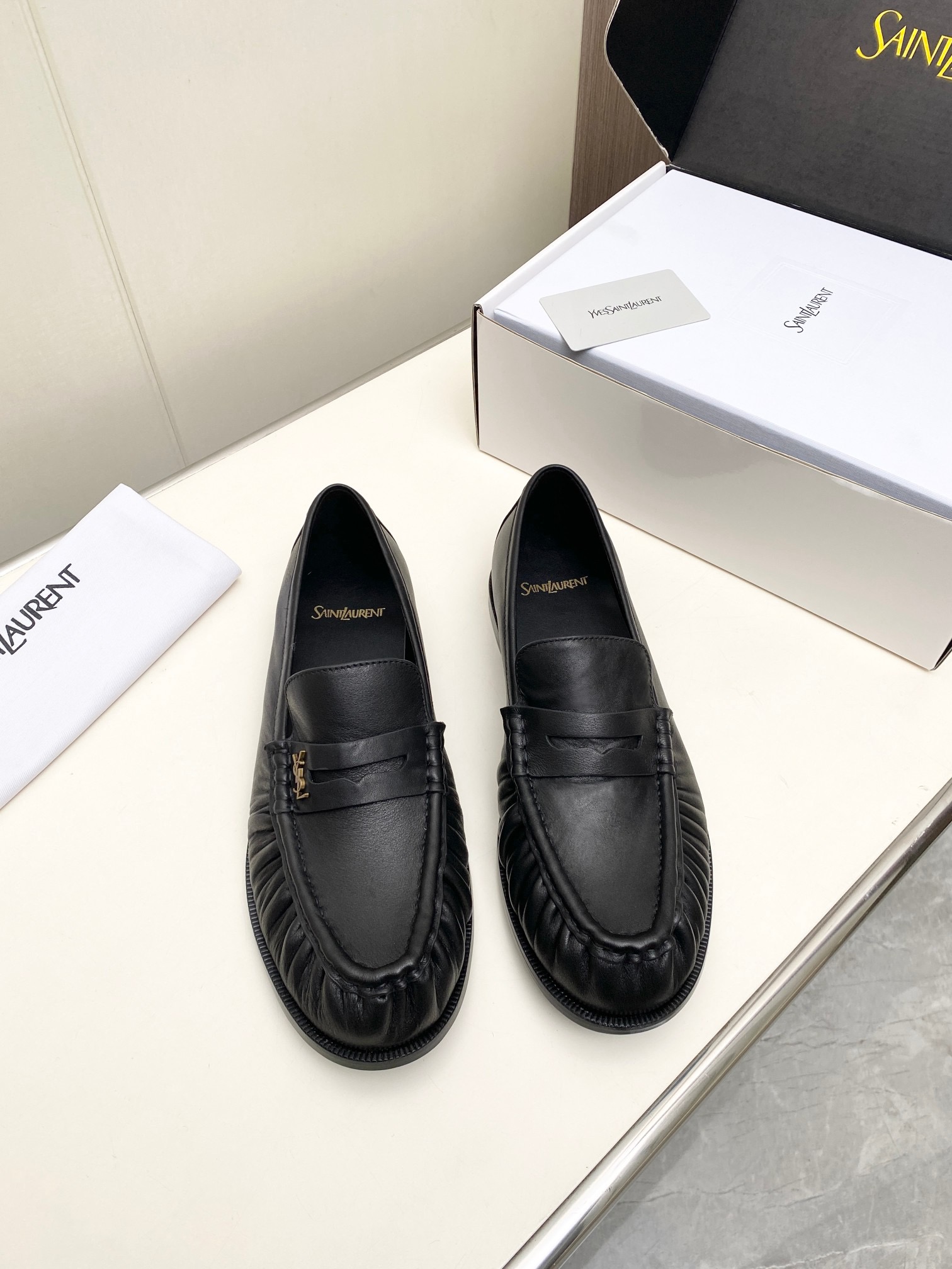 Saint Lauren YSL Men Loafers Size 39-45