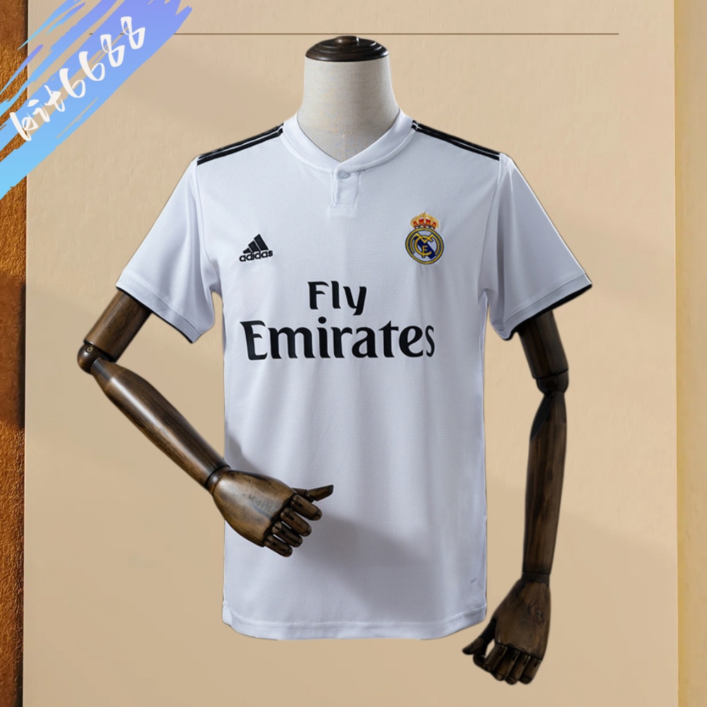 2018/2019 Real Madrid home Retro Football Shirt