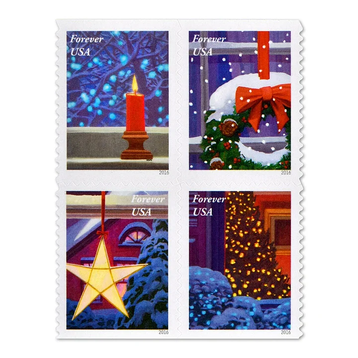 🎁[US Free Shipping]100PCS-2016 Holiday Window