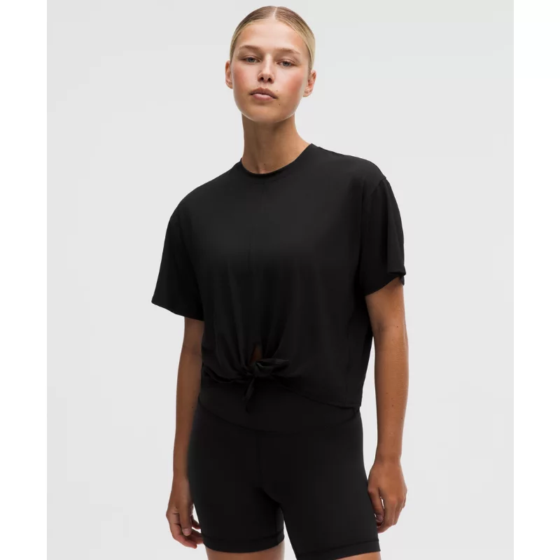 All-Sport Tie-Front Short-Sleeve Shirt