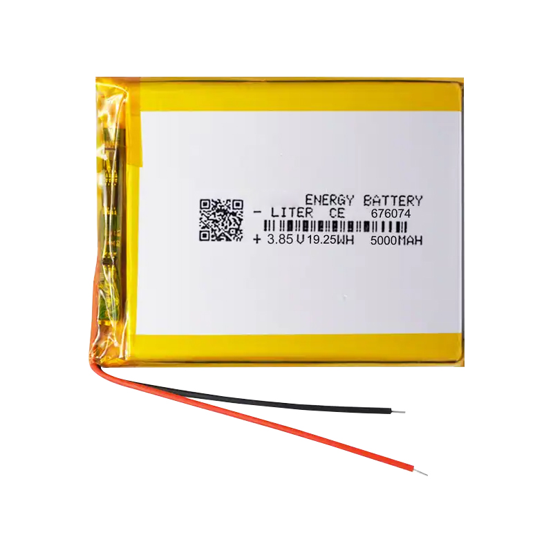 Pouch Lithium Ion Batteries 676074 3.7v5000mAh