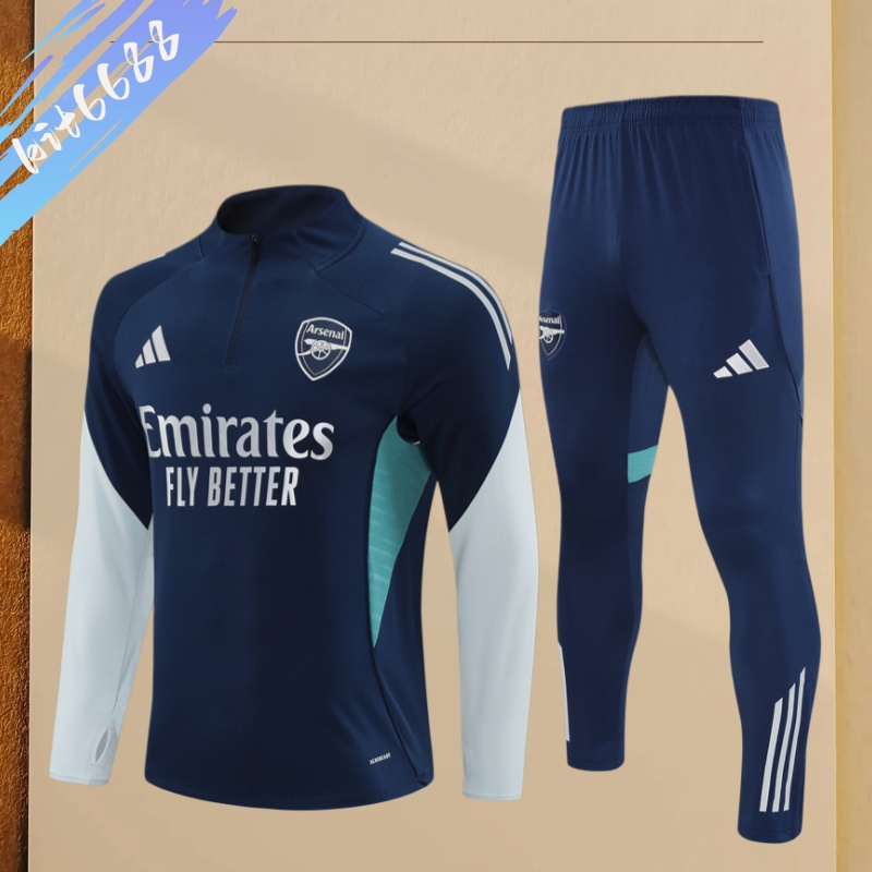 25/26 Arsenal Half Pull Training Uniform (adult Kids Kit)