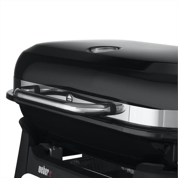 WEBER - LUMIN COMPACT CON STAND BARBECUE ELETTRICO-nero