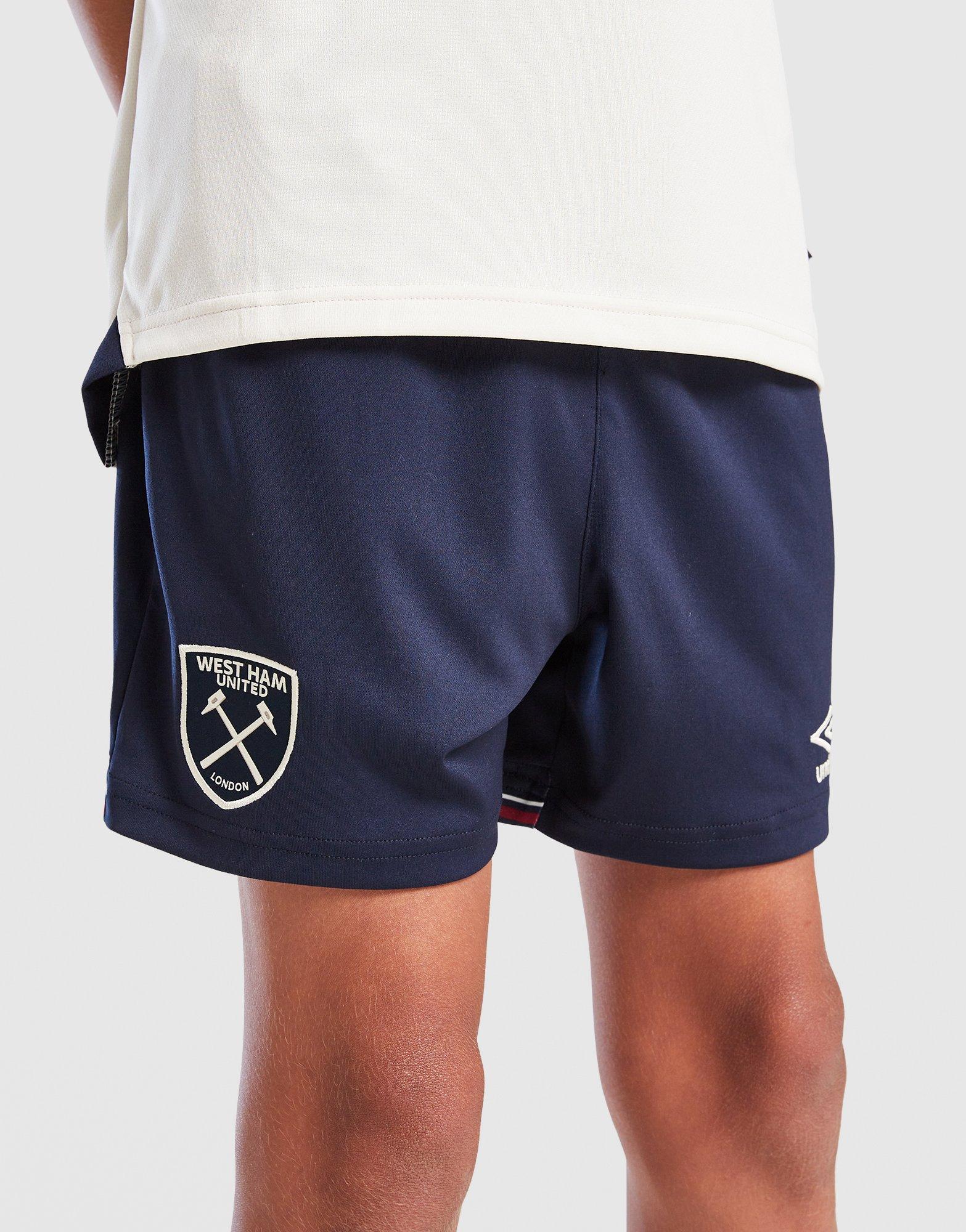 Umbro West Ham United FC 2025/26 Auswärts Shorts Kinder