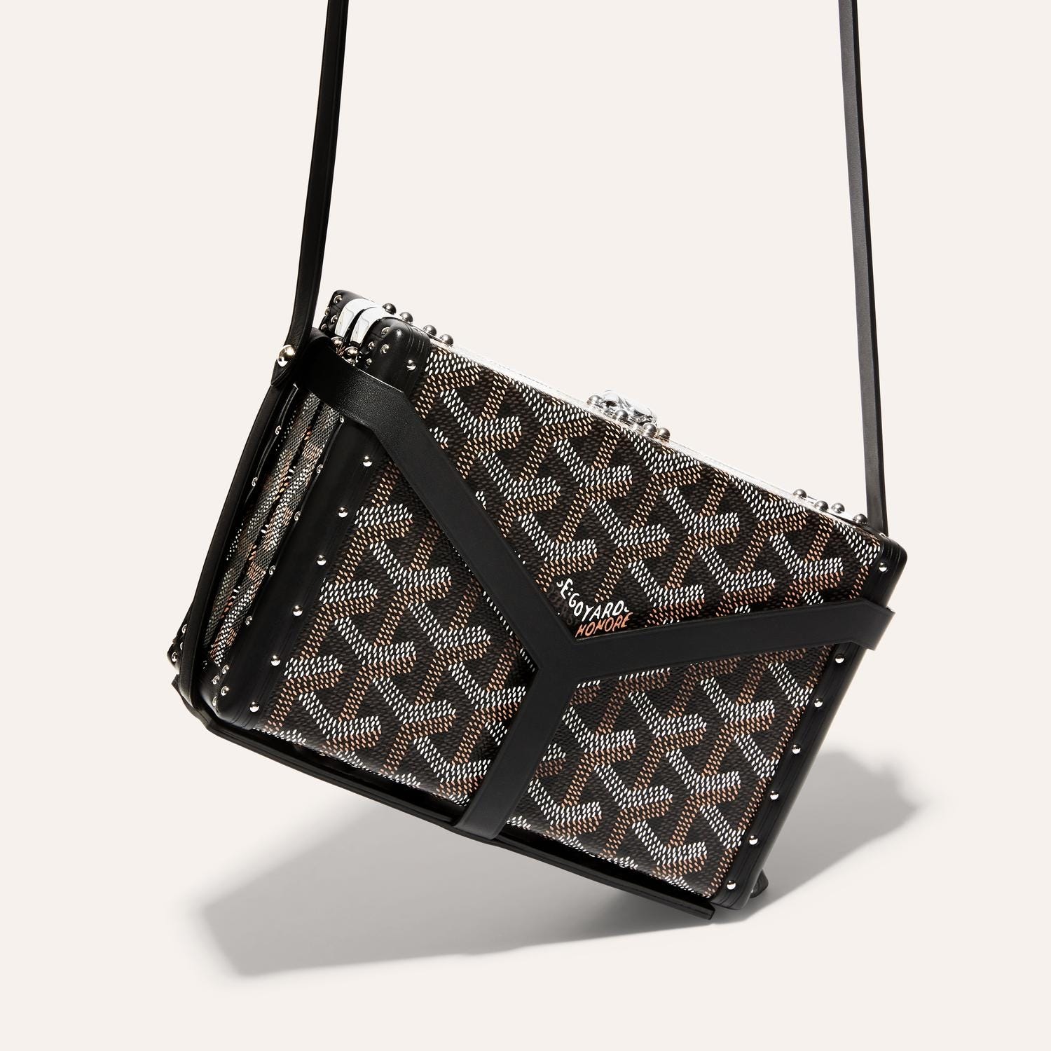 Minaudière Trunk Bag Black