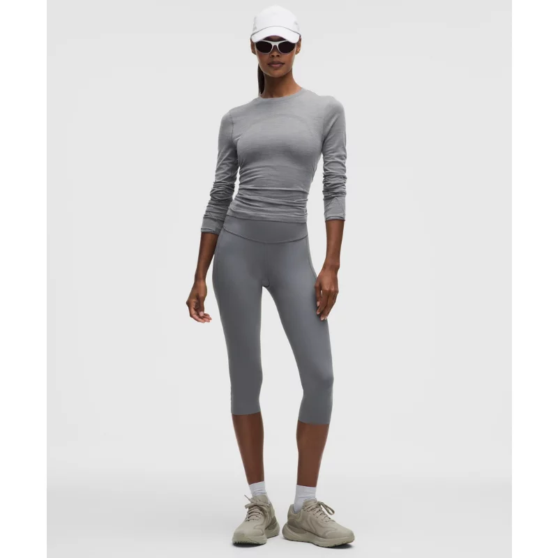 Swiftly Wool-Blend Long-Sleeve Shirt