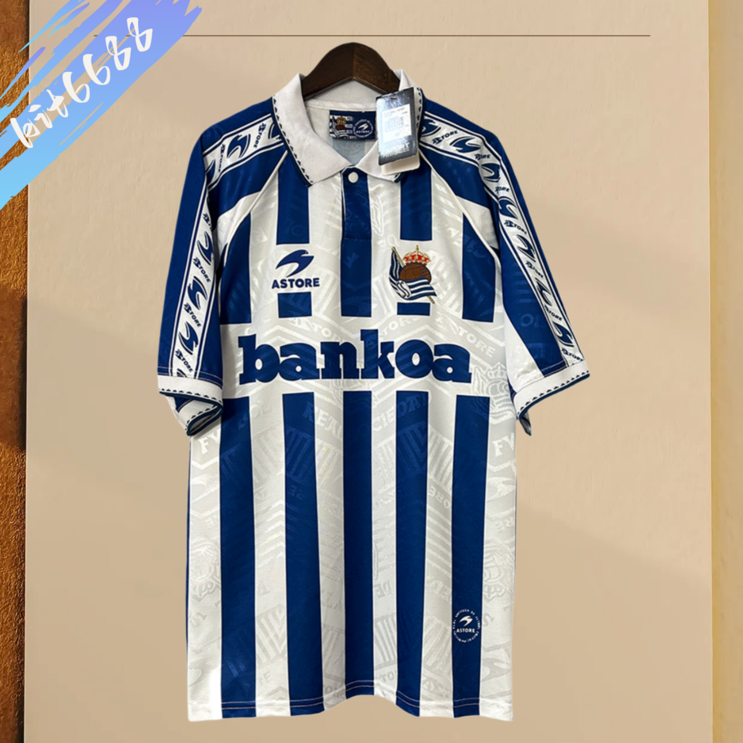 1994/1995 Real Sociedad Retro Football Jersey
