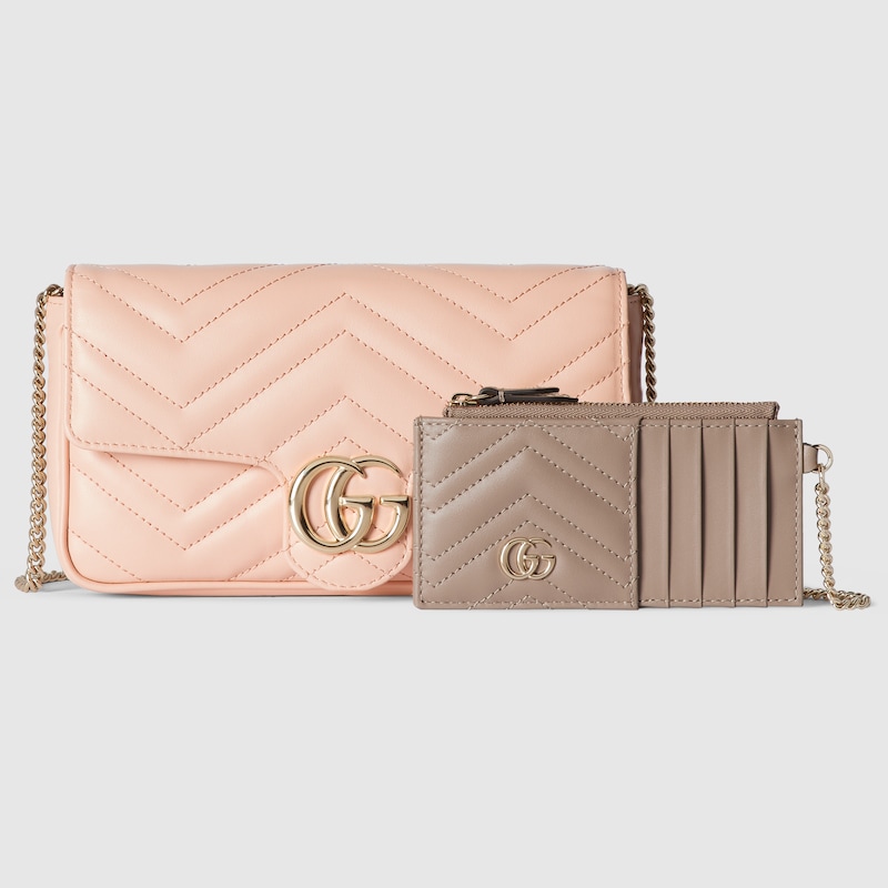 GG Marmont small shoulder bag Light pink